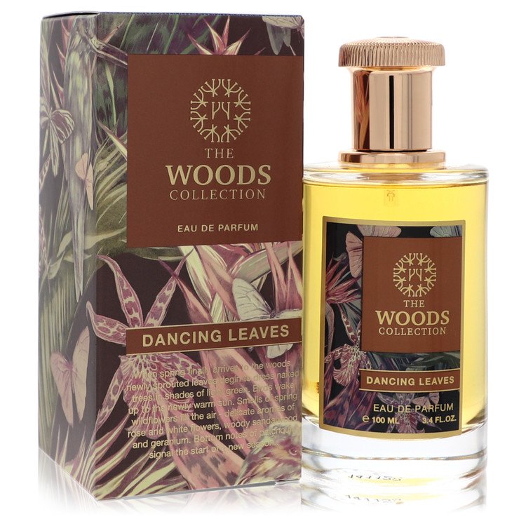 The Woods Collection Dancing Leaves Cologne by The Woods Collection 3.4 oz Eau De Parfum Spray (Unisex)