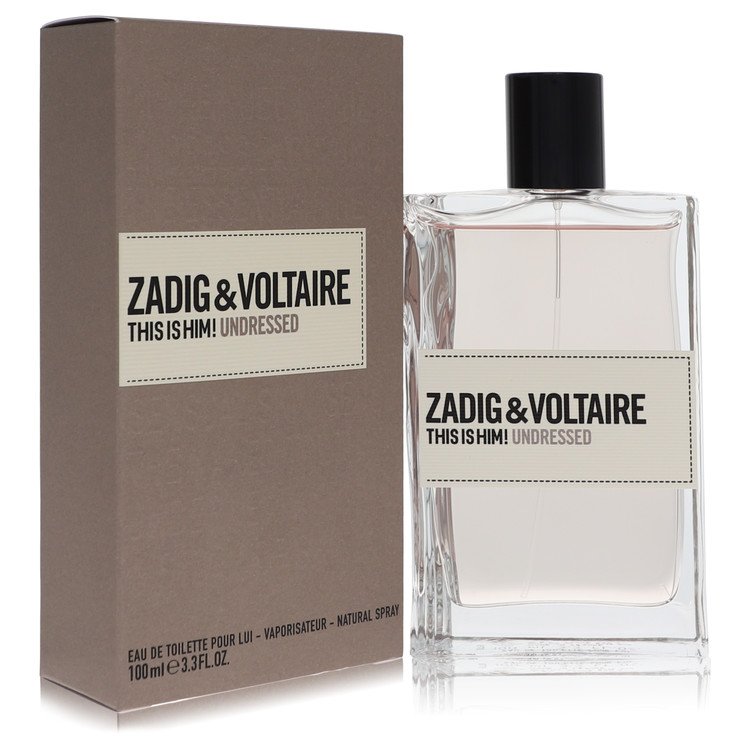 This Is Him Undressed Cologne by Zadig & Voltaire 3.3 oz Eau De Toilette Spray