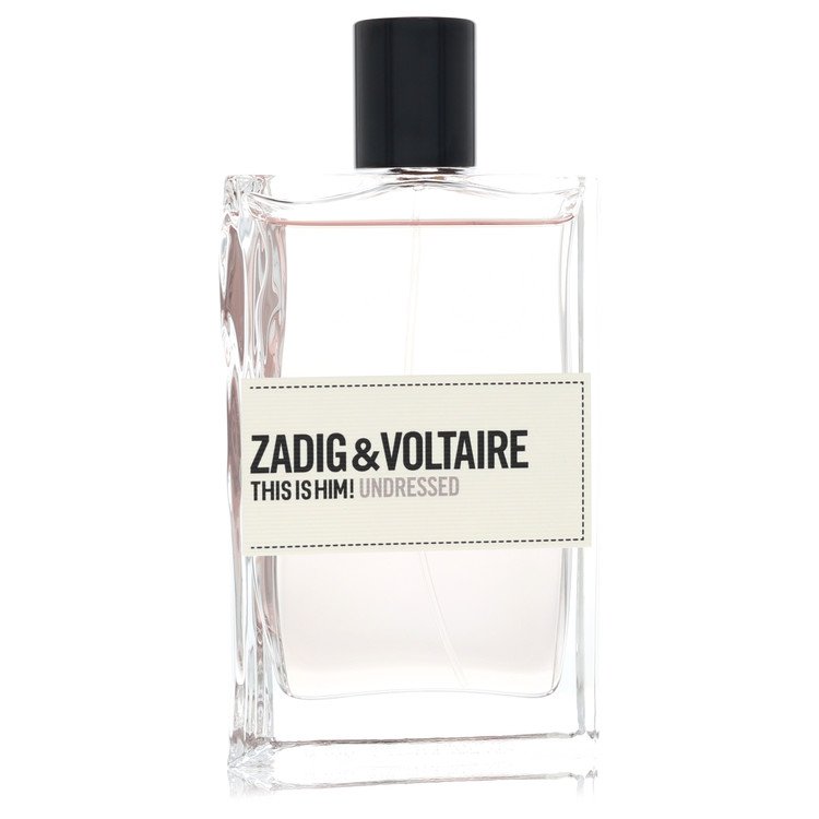 This Is Him Undressed Cologne by Zadig & Voltaire 3.3 oz Eau De Toilette Spray (Unboxed)