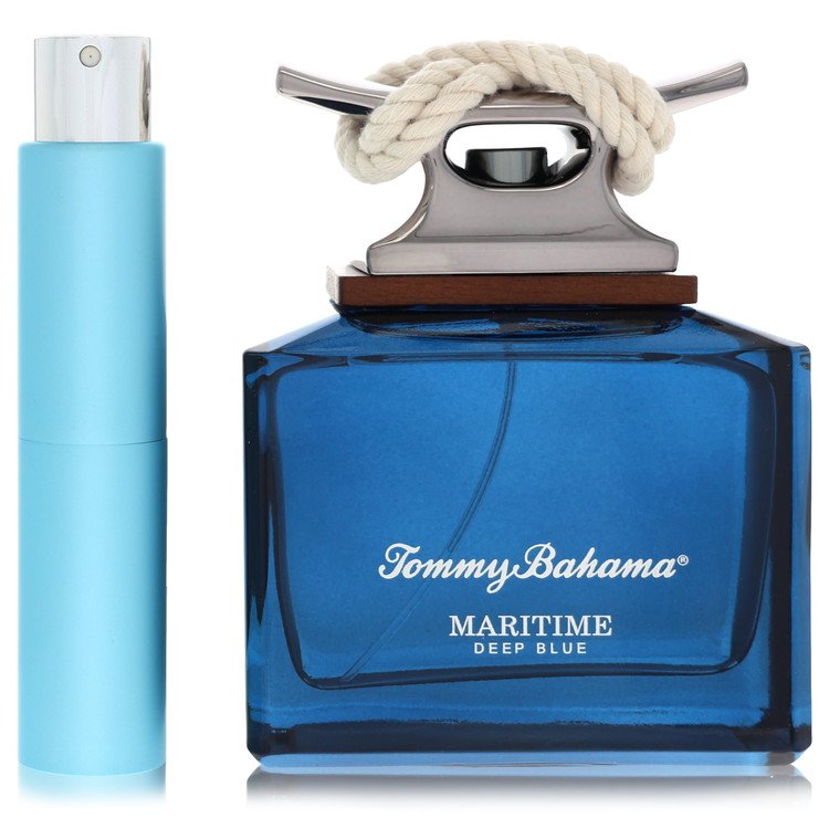 Tommy Bahama Maritime Deep Blue Cologne by Tommy Bahama Cologne 0.27 Oz Travel Spray