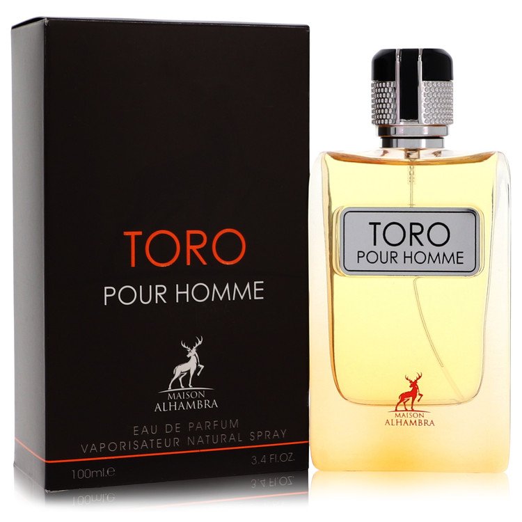Toro Pour Homme Cologne by Maison Alhambra 3.4 oz Eau De Parfum Spray