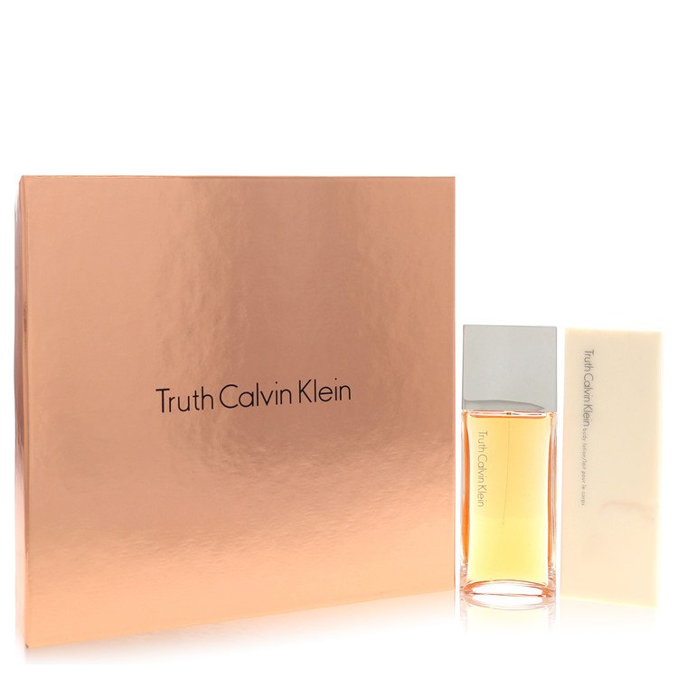Truth Perfume by Calvin Klein Perfume -- Gift Set - 1.7 oz Eau De Parfum Spray + 3.4 oz Body Lotion