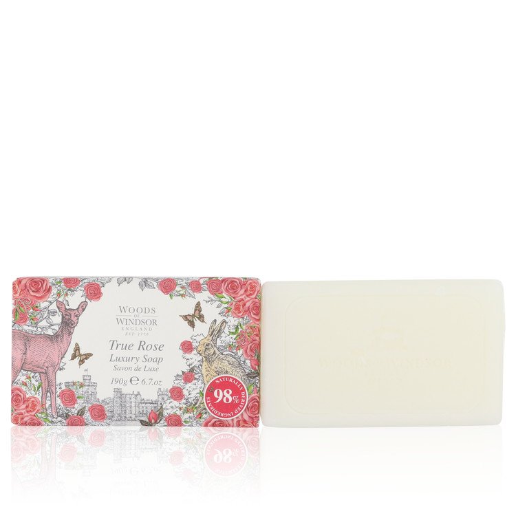 Woods Of Windsor True Rose Perfume 6.7 oz Soap Guatemala