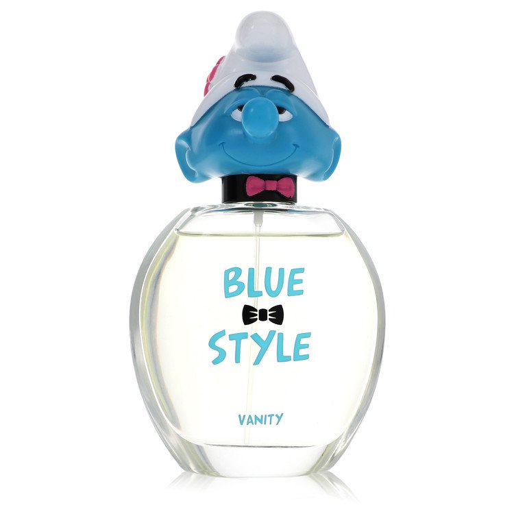 The Smurfs Cologne by Smurfs 3.4 oz Blue Style Vanity Eau De Toilette Spray (unboxed)