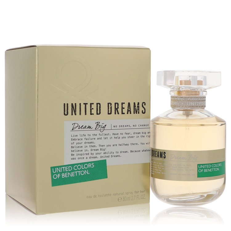 United Dreams Dream Big Perfume by Benetton 2.7 oz Eau De Toilette Spray