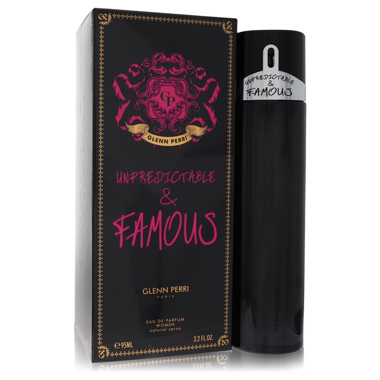Unpredictable & Famous Perfume by Glenn Perri 3.2 oz Eau De Parfum Spray