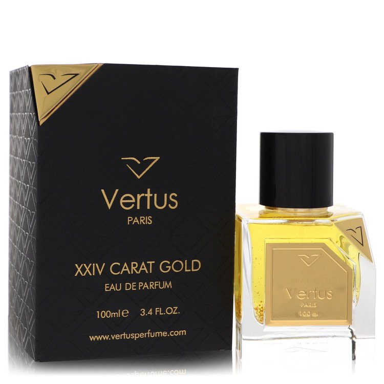 Vertus Xxiv Carat Gold Perfume by Vertus 3.4 oz Eau De Parfum Spray (Unisex)