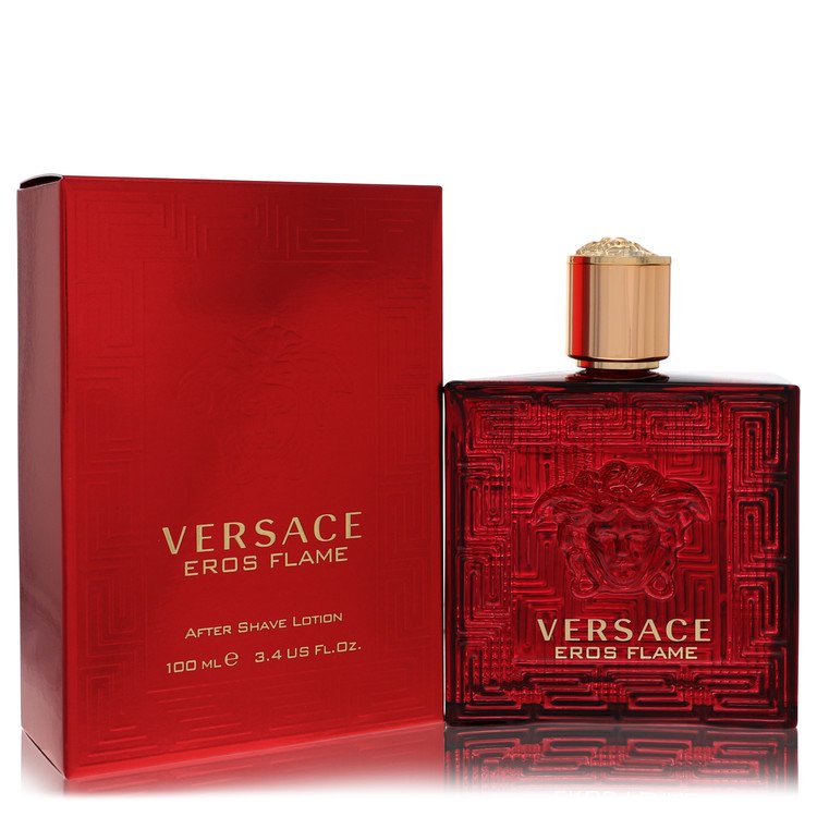Versace Eros Flame Cologne by Versace 3.4 oz After Shave Lotion