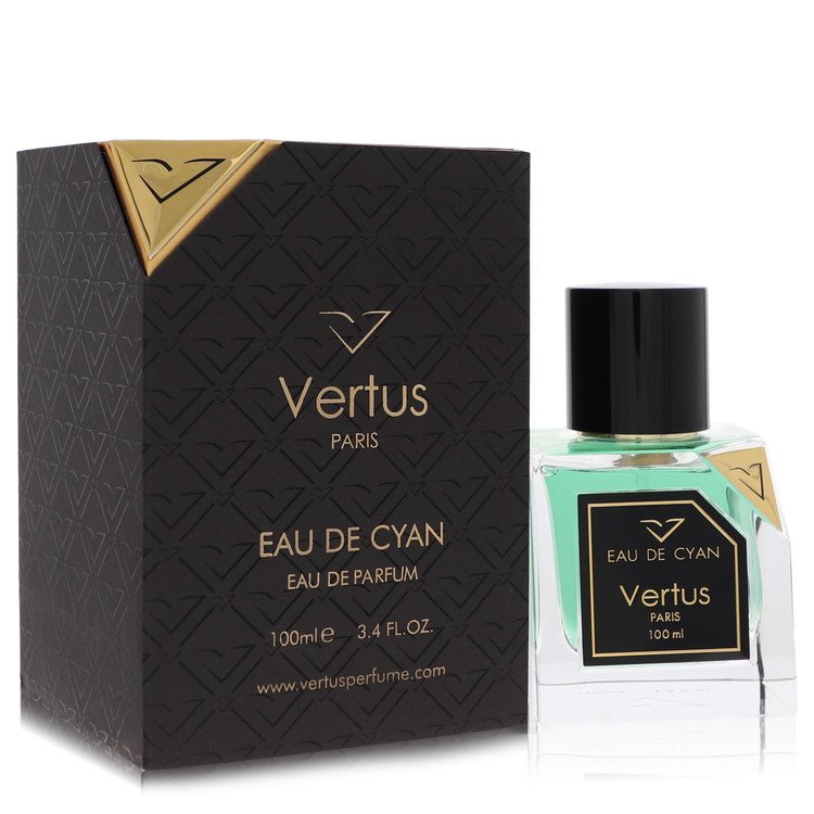 Vertus Eau De Cyan Cologne by Vertus 3.4 oz Eau De Parfum Spray (Unisex)