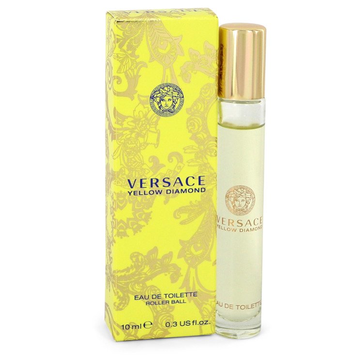 Versace Yellow Diamond Perfume by Versace 0.3 oz Mini EDT Rollerball