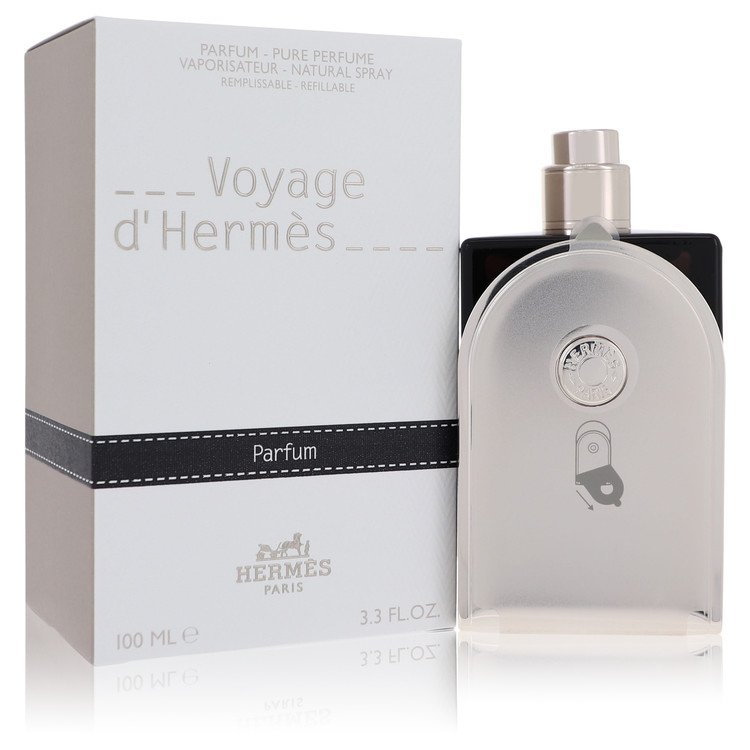 Voyage D'hermes Cologne 3.3 oz Pure Perfume Refillable (Unisex) for Men -  513623