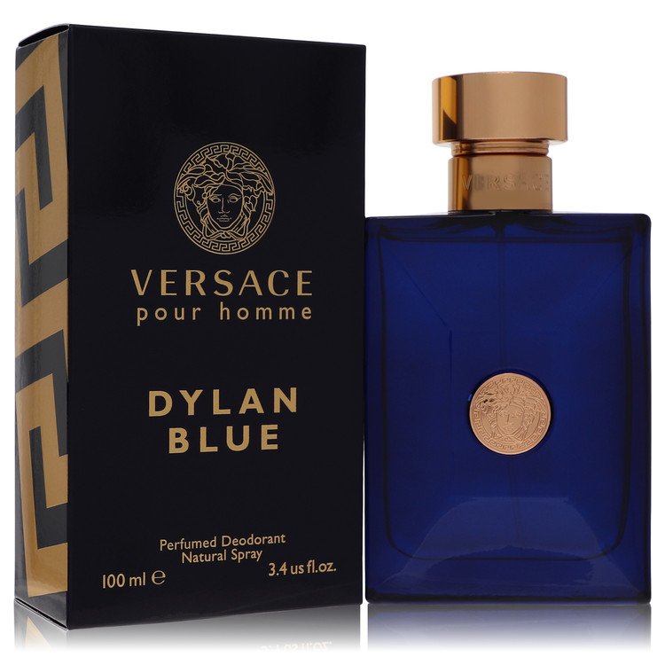 Versace Pour Homme Dylan Blue Cologne by Versace 3.4 oz Deodorant Spray