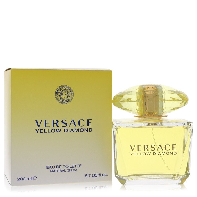 Versace Yellow Diamond Perfume 6.7 oz Eau De Toilette Spray – Yaxa ...