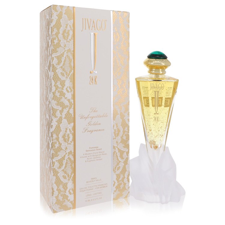 Jivago 24k Perfume by Ilana Jivago 2.5 oz Eau De Toilette Spray with Base