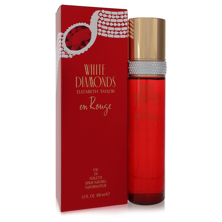 Elizabeth Taylor White Diamonds En Rouge Perfume 3.3 oz Eau De Toilette Spray Guatemala