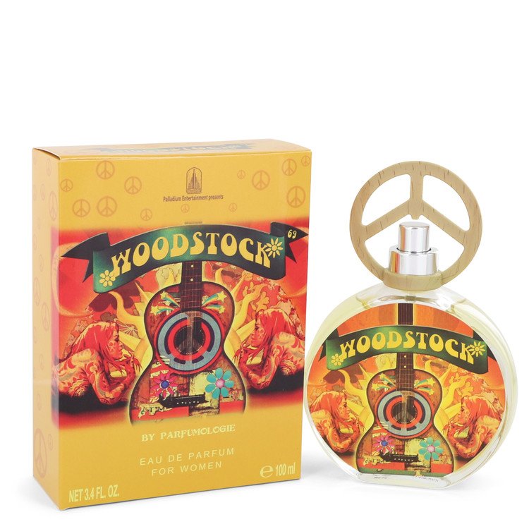 Rock & Roll Icon Woodstock 69 by Parfumologie - Eau De Parfum Spray 3.4 oz 100 ml for Women