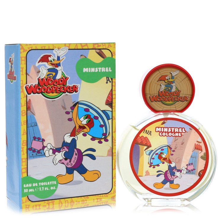 Woody Woodpecker Minstrel Cologne by First American Brands Cologne 1.7 Oz Eau De Toilette Spray