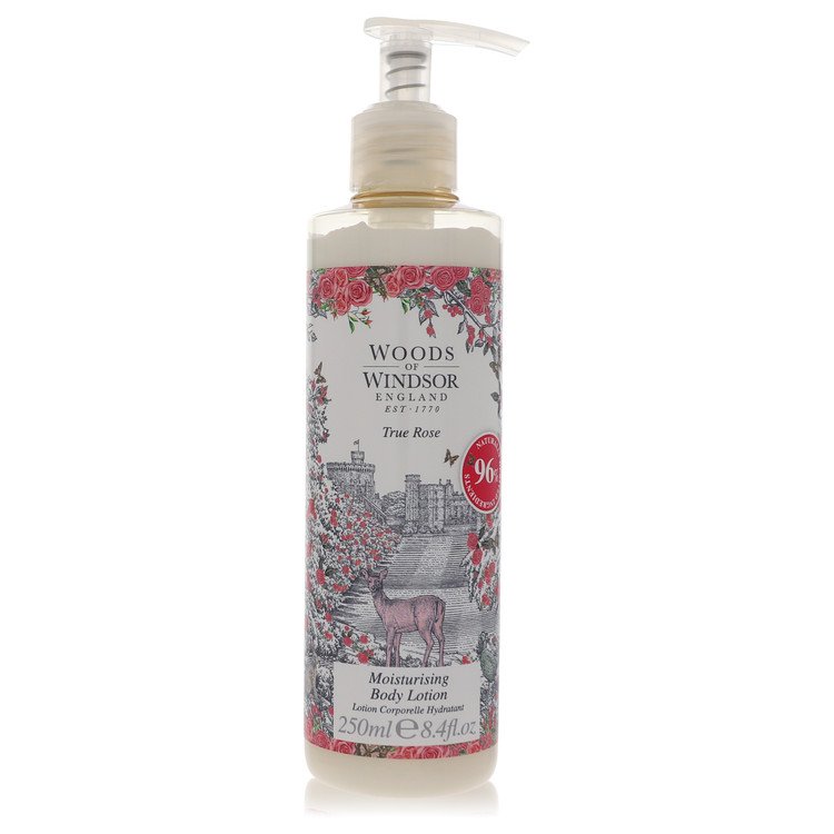 Woods Of Windsor True Rose Perfume 8.4 oz Body Lotion Guatemala