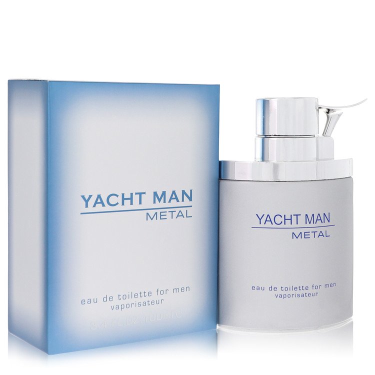Yacht Man Metal Eau De Toilette Spray 3.4 Oz For Men