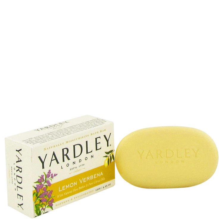 Yardley London Soaps by Yardley London - Lemon Verbena Naturally Moisturizing Bath Bar 4.25 oz 126 ml for Women