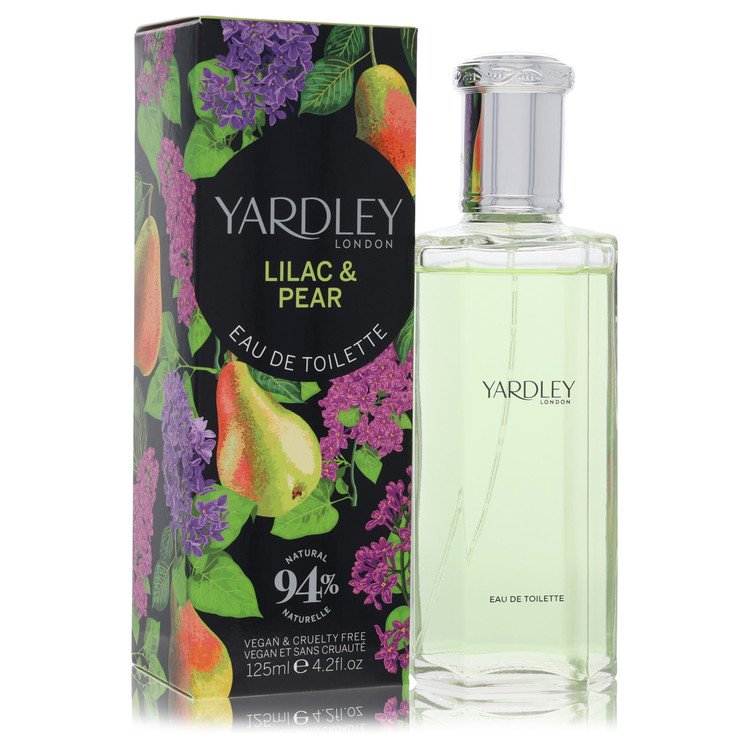 Yardley Lilac & Pear Perfume by Yardley London Perfume 4.2 Oz Eau De Toilette Spray