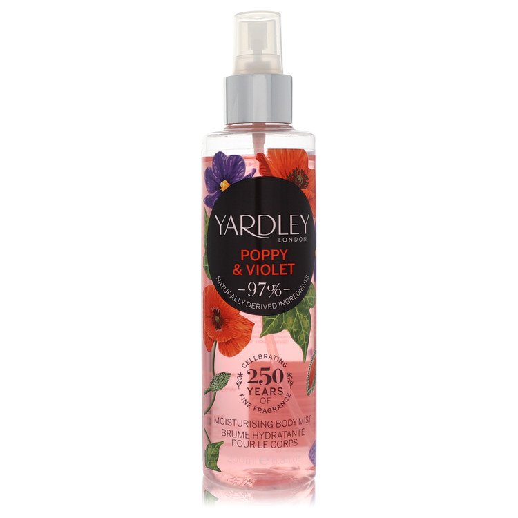 Yardley London Yardley Poppy & Violet Perfume 6.8 oz Body Mist Guatemala