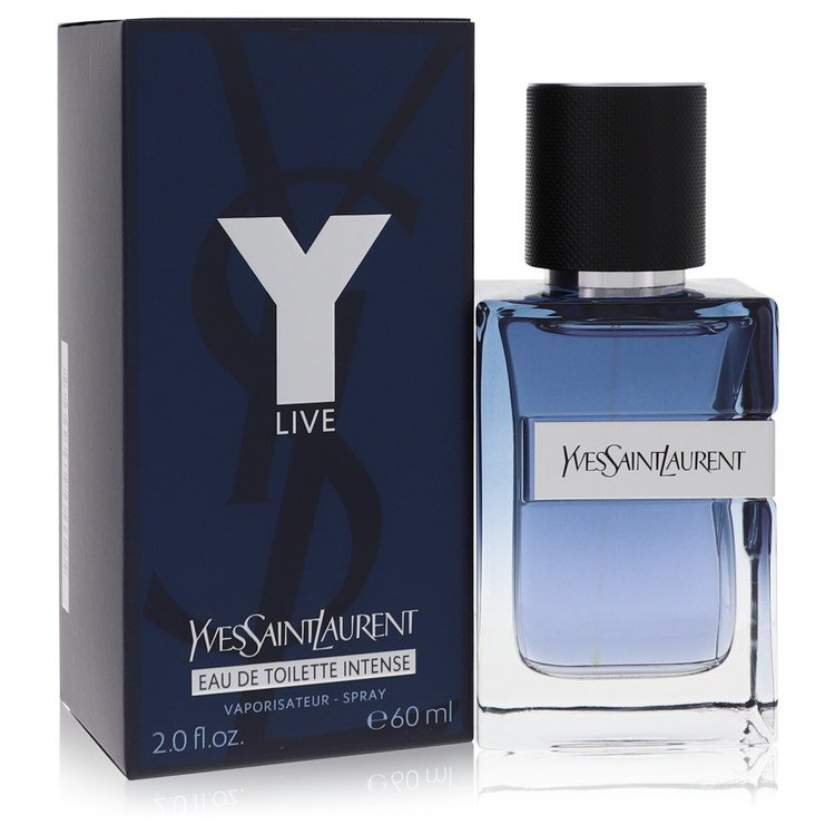 Y Live Intense by Yves Saint Laurent - Eau De Toilette Spray 2 oz 60 ml for Men