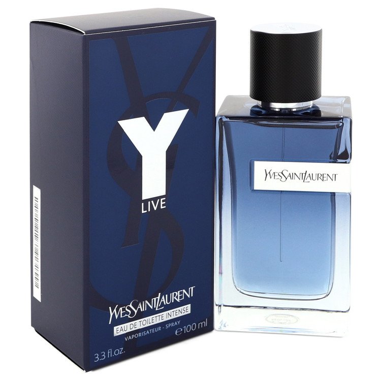 Y Live Intense Cologne by Yves Saint Laurent 3.3 oz Eau De Toilette Spray