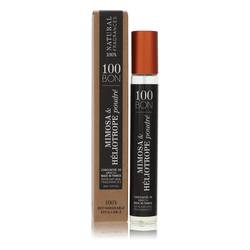 100 Bon Mimosa & Heliotrope Poudre Cologne by 100 Bon 0.5 oz Mini Concentree De Parfum (Unisex Refillable)