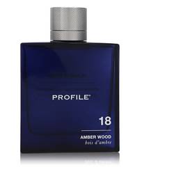 18 Amber Wood Cologne by Profile Cologne 3.4 oz Eau De Parfum Spray (unboxed)