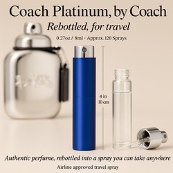 Coach Platinum Cologne by Coach Cologne 0.27 oz Travel Spray