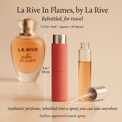 La Rive In Flames Perfume by La Rive Perfume 0.27 oz Travel Spray