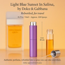 Light Blue Sunset In Salina Perfume by Dolce & Gabbana Perfume 0.27 oz Travel Spray