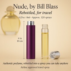 Nude Perfume by Bill Blass Perfume 0.27 oz Travel Spray