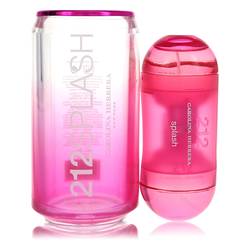 212 Splash Perfume By Carolina Herrera, 2 Oz Eau De Toilette Spray For Women