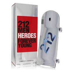 212 Heroes Cologne by Carolina Herrera 3 oz Eau De Toilette Spray