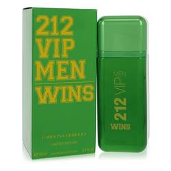 212 Vip Wins Cologne by Carolina Herrera 3.4 oz Eau De Parfum Spray (Limited Edition)