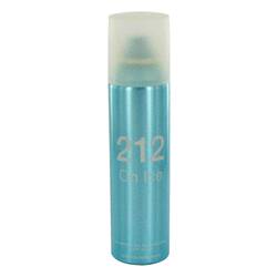 212 On Ice Perfume by Carolina Herrera Perfume 5.1 oz Hydrating Body Freezer Spray