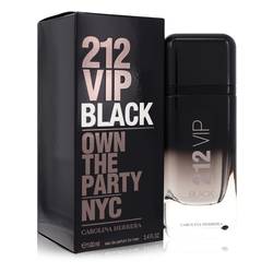 212 Vip Black Cologne by Carolina Herrera 3.4 oz Eau De Parfum Spray