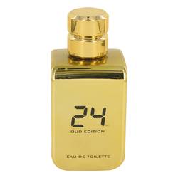 24 Gold Oud Edition Cologne by ScentStory Cologne 3.4 oz Eau De Toilette Concentree Spray (Unisex unboxed)