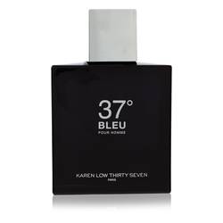 37 Bleu Cologne by Karen Low Cologne 3.4 oz Eau De Toilette Spray (unboxed)