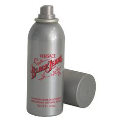 Black Jeans Cologne by Versace Cologne 5 oz Deodorant Spray