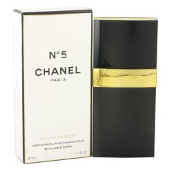 Chanel No. 5 Perfume by Chanel 50 ml Eau De Parfum Refillable Spray