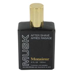 Monsieur Musk Cologne by Dana Cologne 4 oz After Shave (unboxed)