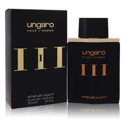 Ungaro Iii Cologne by Ungaro 3.4 oz Eau De Toilette Spray (New Packaging)