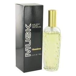 Monsieur Musk Cologne by Dana Cologne 2.5 oz Cologne Spray