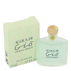 Acqua Di Gio Mini By Giorgio Armani, .17 Oz Mini Eau De Toilette For Women