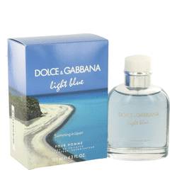 Light Blue Swimming In Lipari