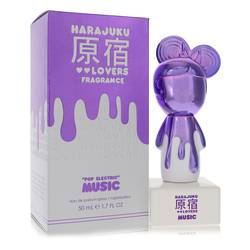 Harajuku Pop Electric Music Perfume By Gwen Stefani, 1 Oz Eau De Parfum Spray For Women