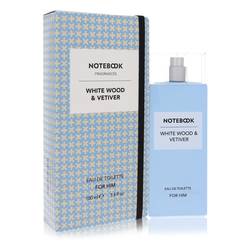 Notebook White Wood & Vetiver